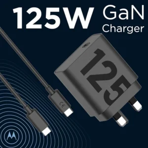 Motorola TurboPower 125W GaN Charger with Type-C Cable