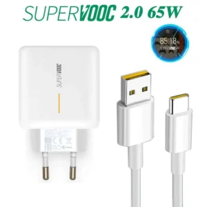 Oppo Original 65W GAN SuperVOOC 2.0 Power Charger – Fast Charging Adapter