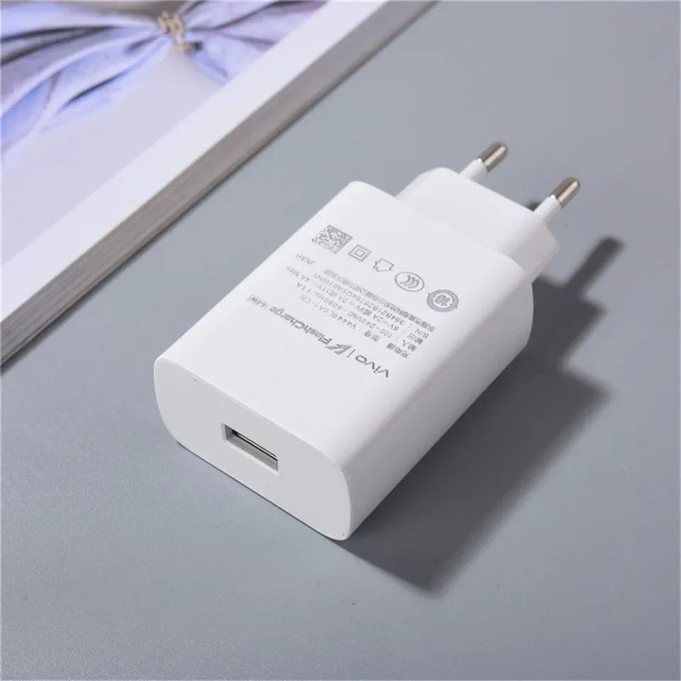 VIVO 44W 2.0 Flash Charge Fast Charger Type C Data Cable & Adapter - Image 2